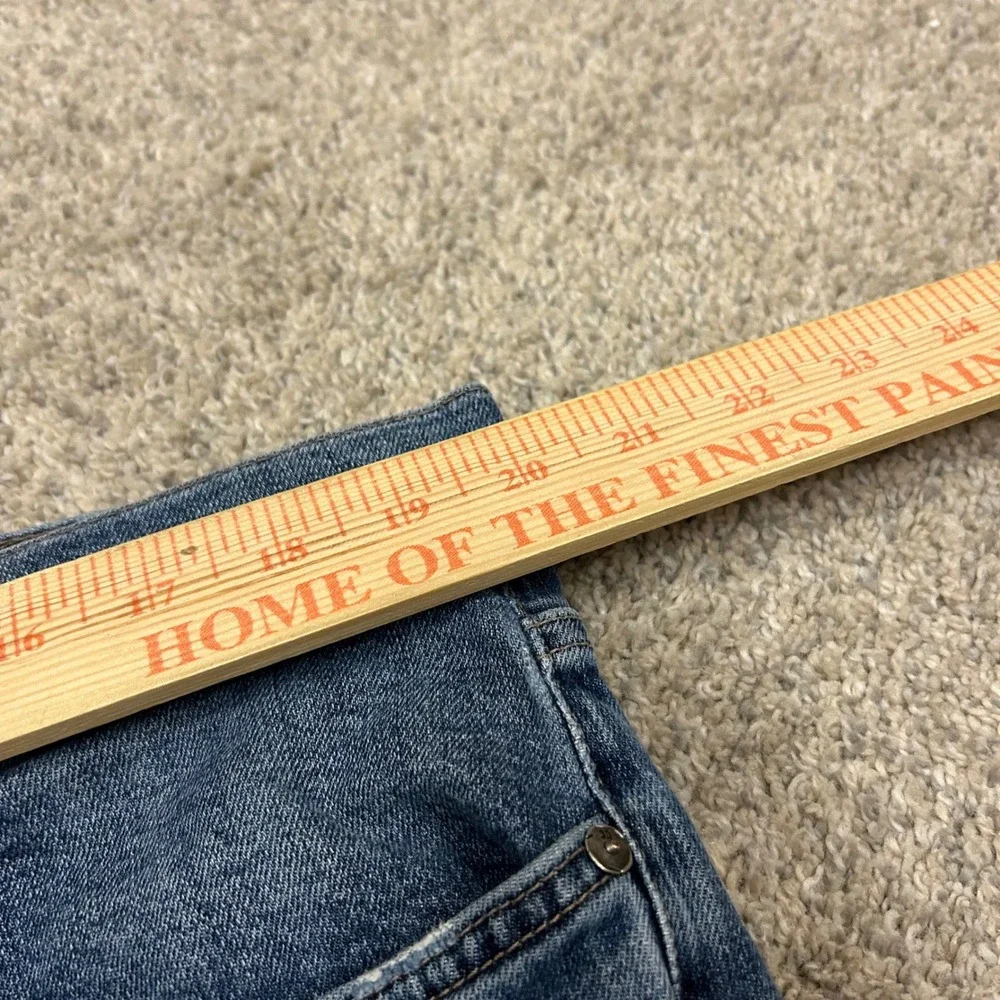 Joe's‎ Jeans The Brixton Size 38X34 Blue Straight Narrow Fit Stretch Denim